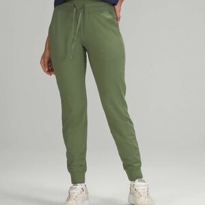 Lululemon Ready to Rulu High-Rise Jogger Size 2 Green Comfort Stretch Drawstring